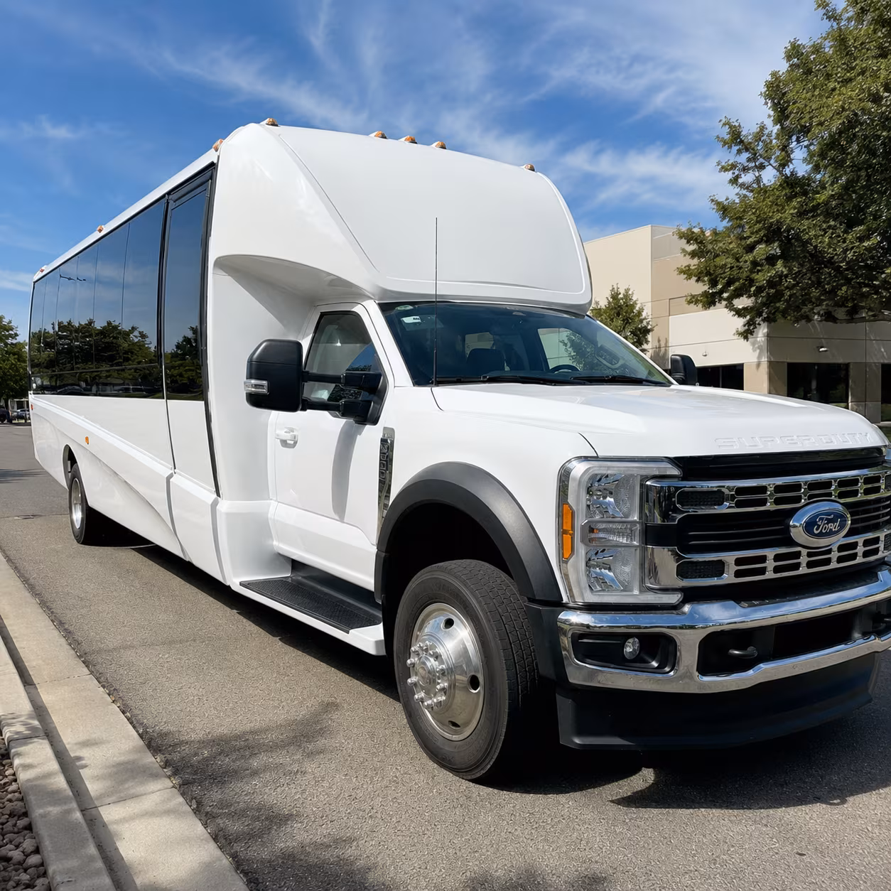 corporate event and convention shuttle buses