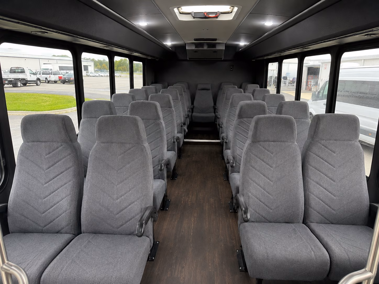 grand junction 15 passenger minibus inside