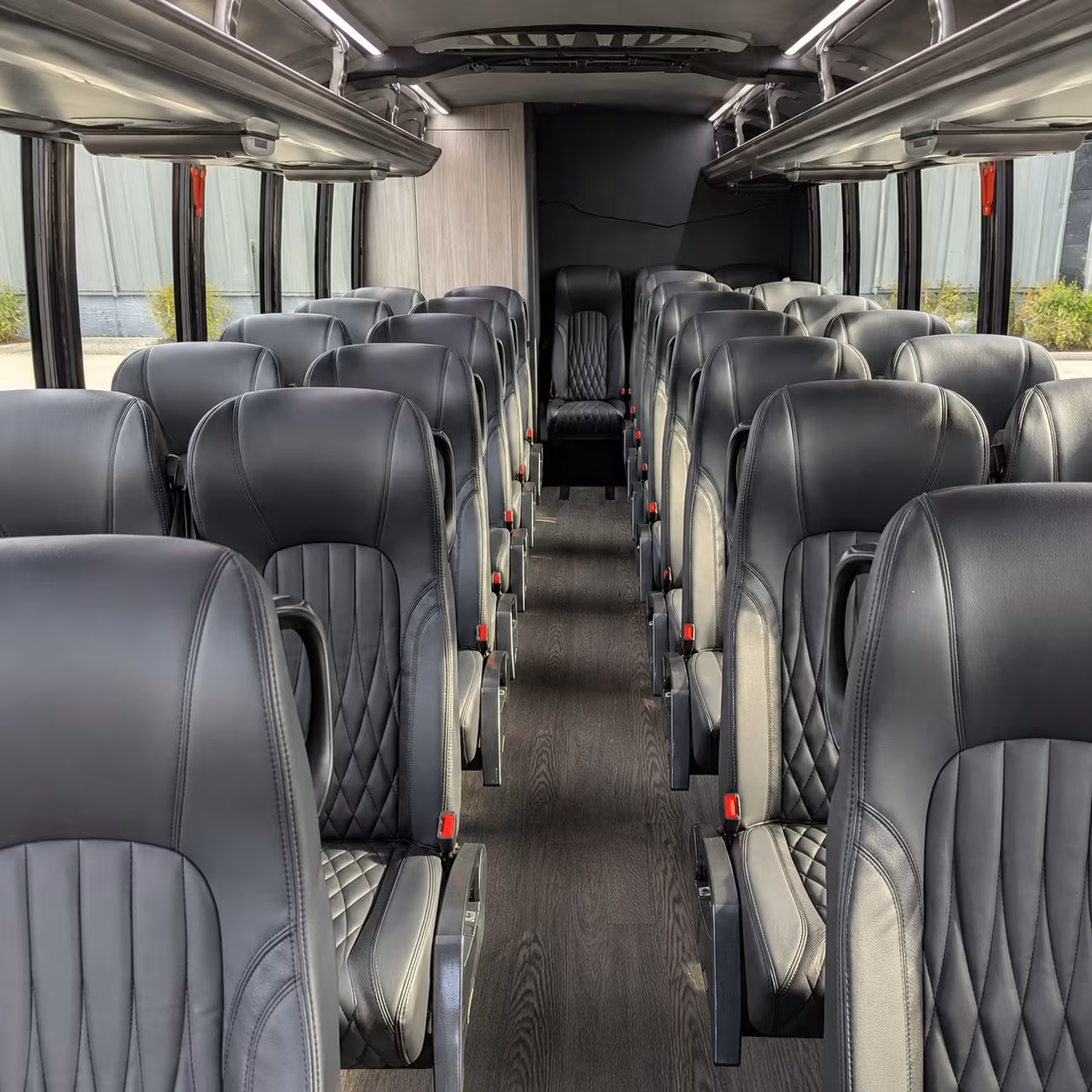 grand junction 28 passenger minibus inside