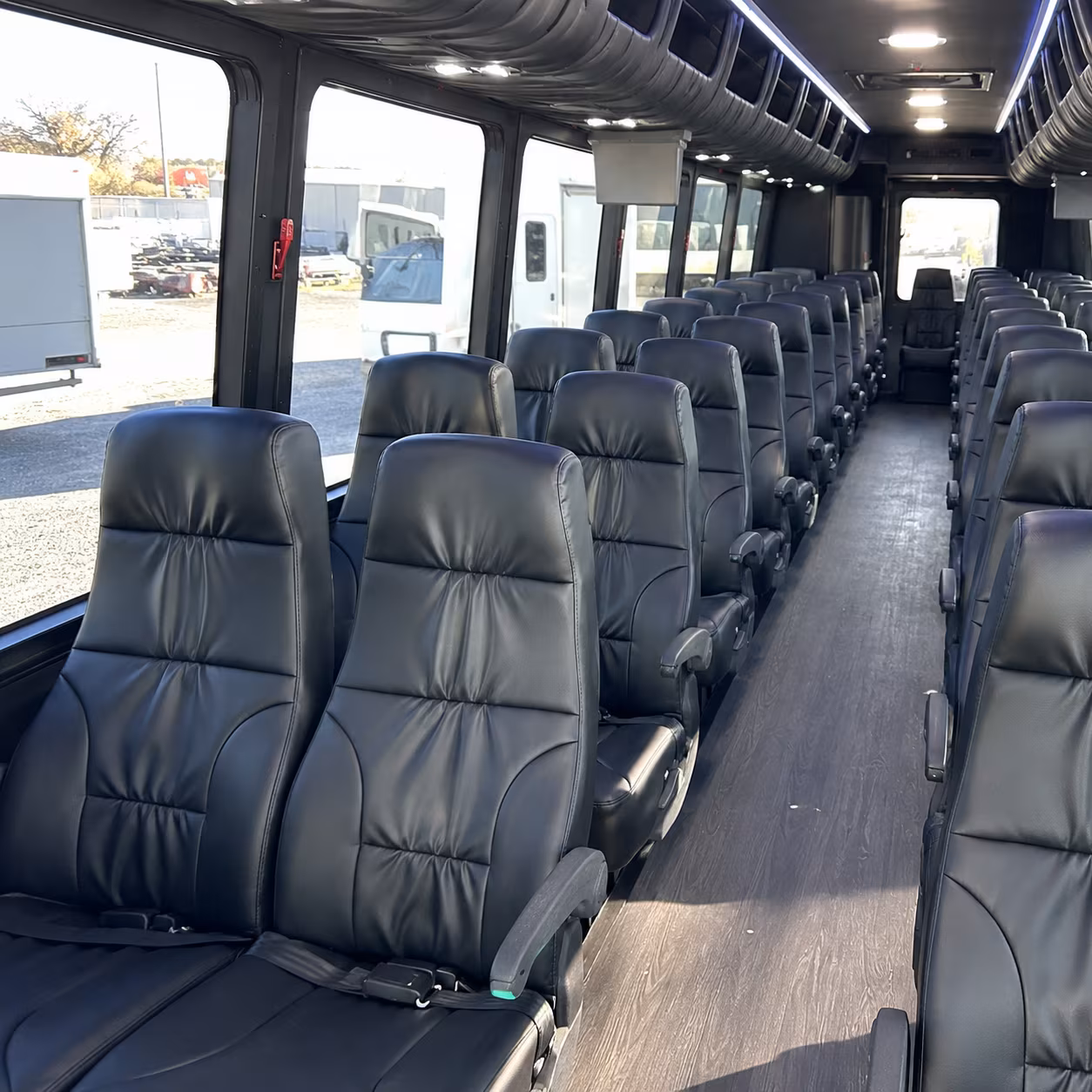 grand junction 30 passenger minibus inside