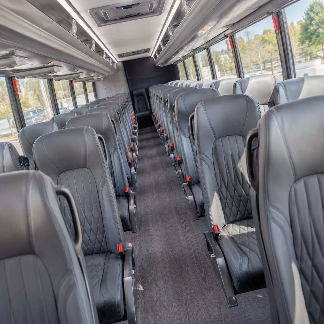 grand junction 35 passenger minibus inside