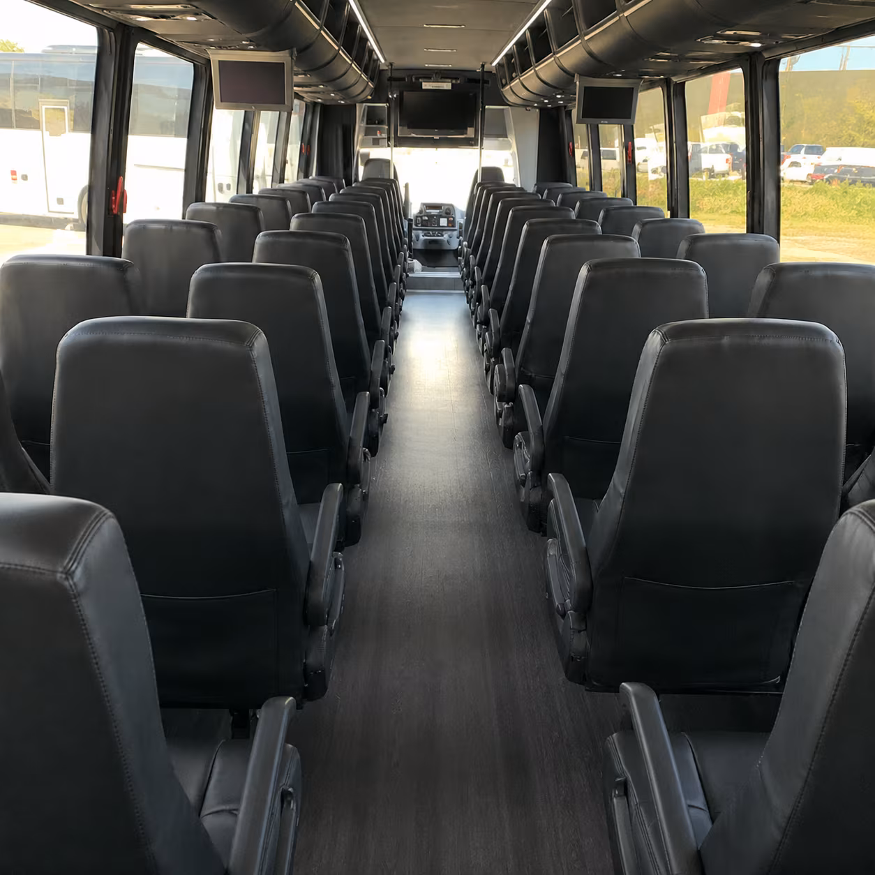grand junction 35 passenger minibus interior