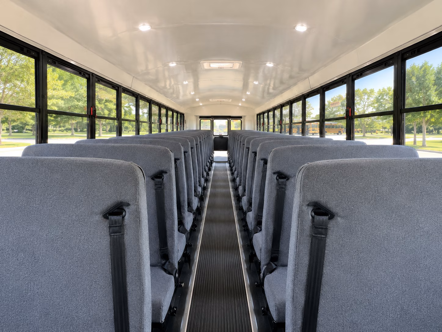 grand junction school bus interior