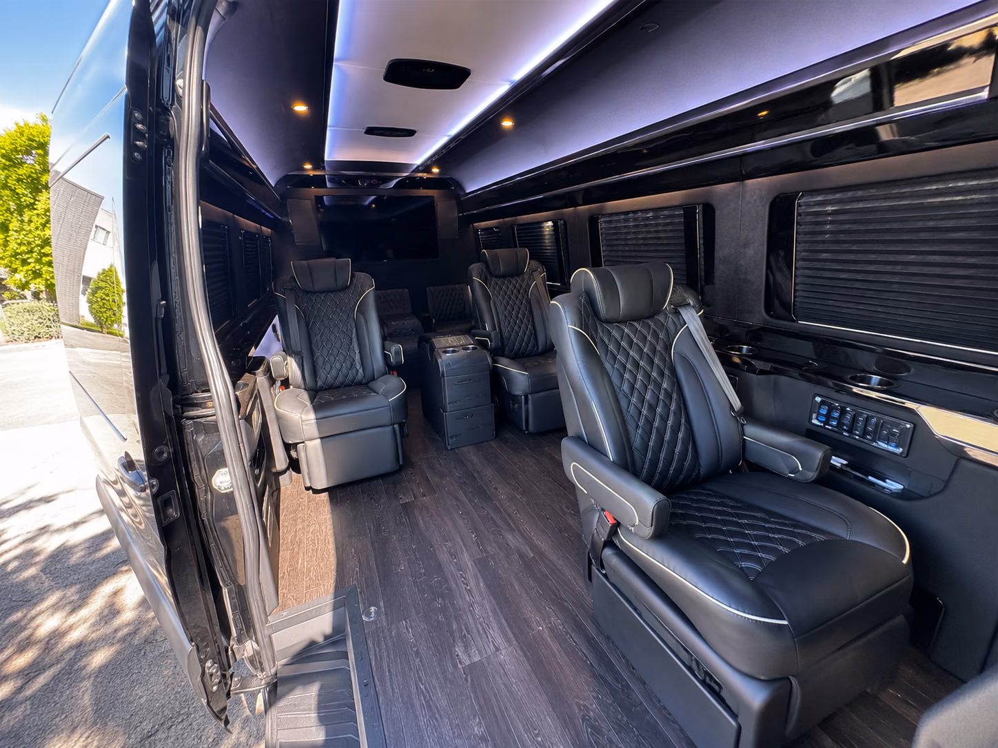 grand junction sporting event transportation onboard seating