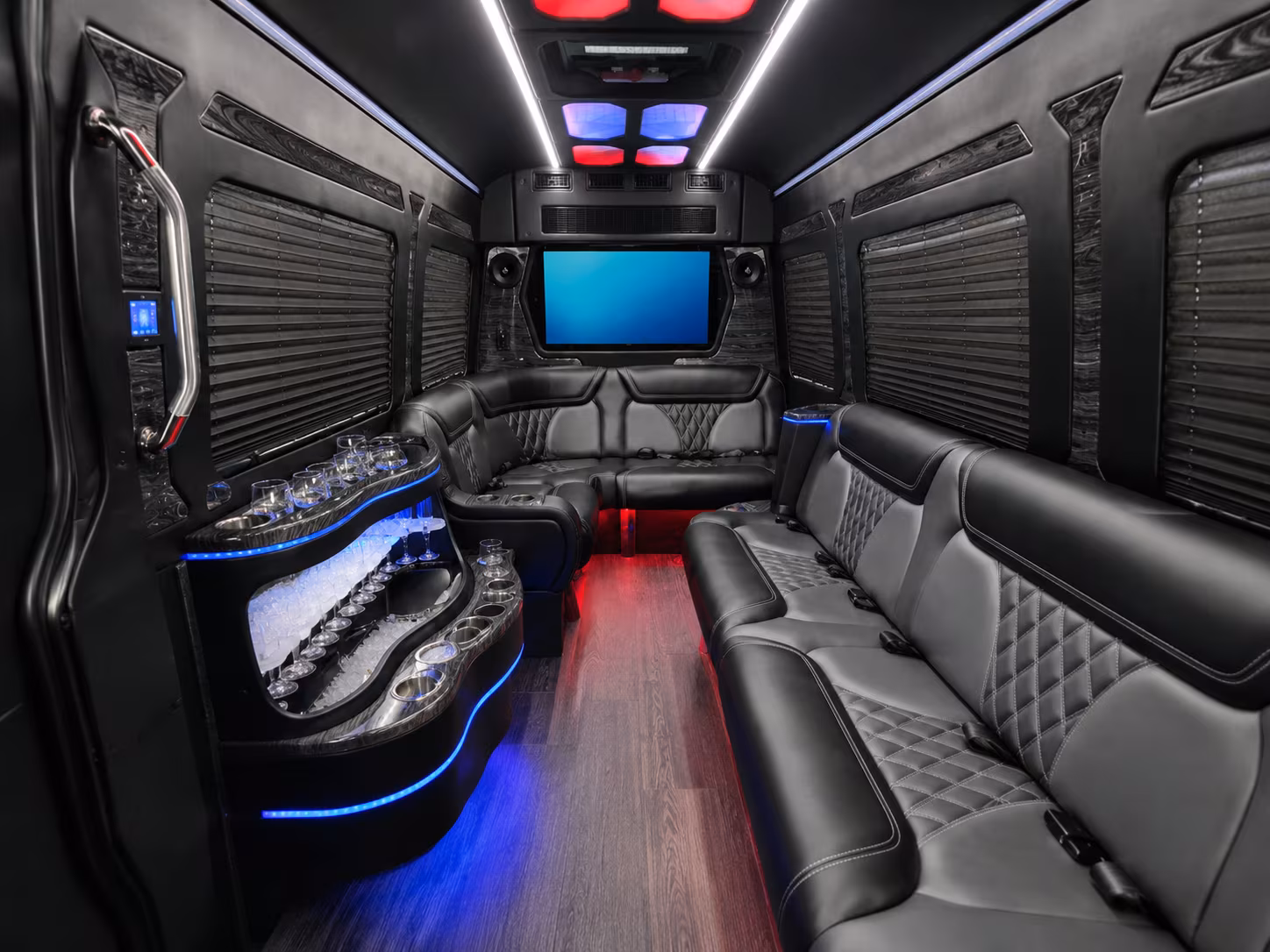 grand junction sprinter limousine inside