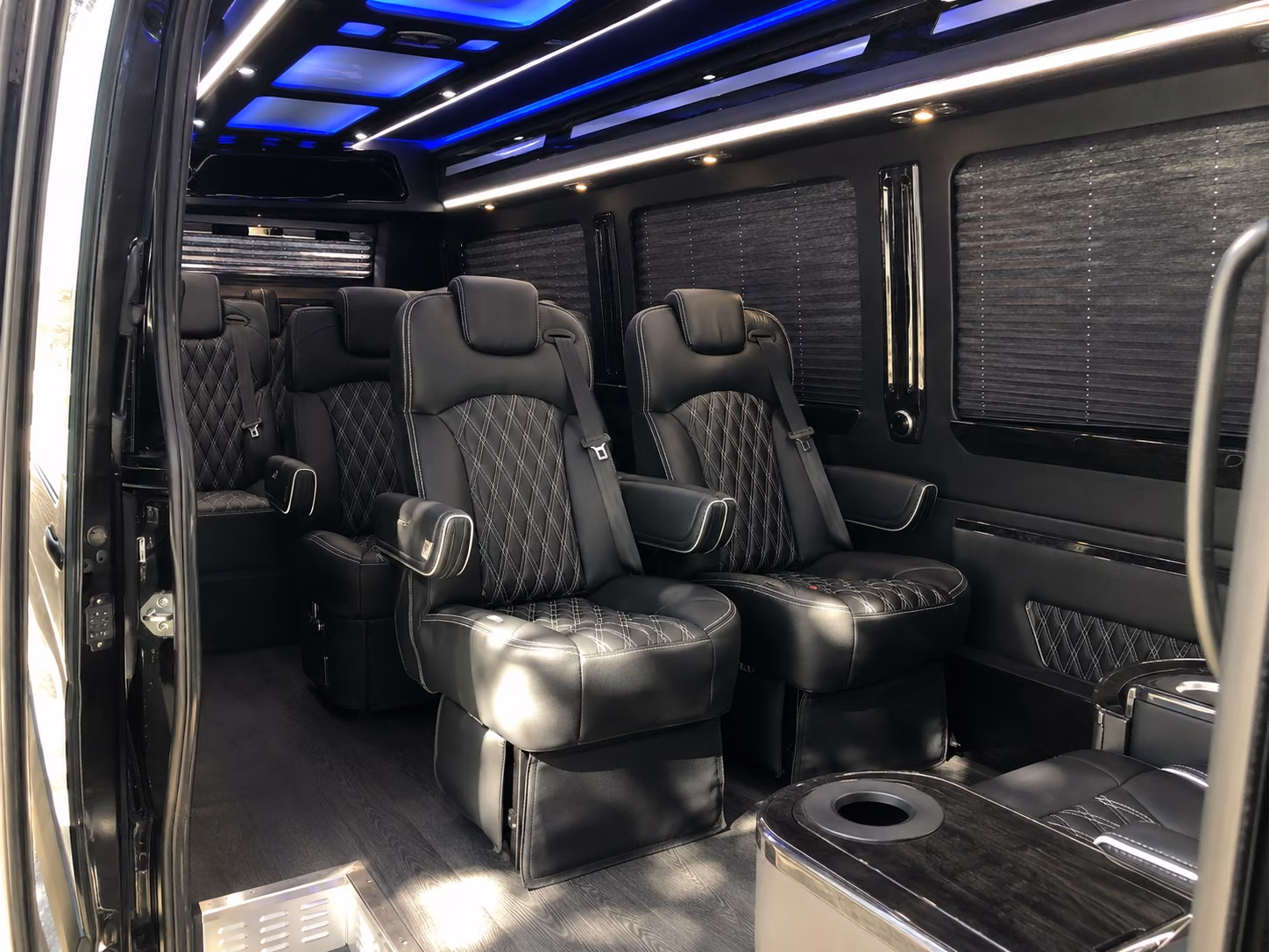 grand junction sprinter van with driver interior
