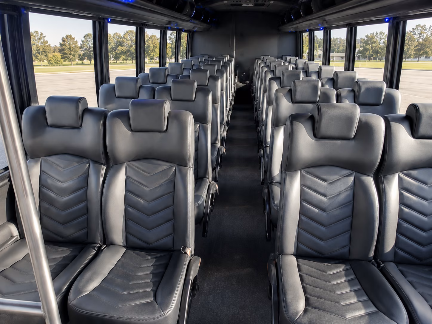 group transportation buses for away games and regional sports travel