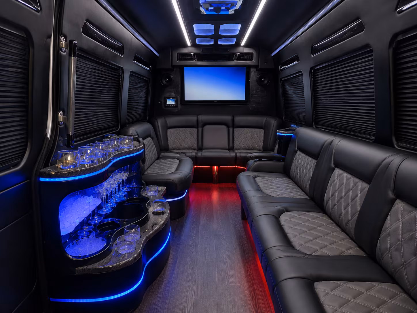 wedding transportation buses in grand junction